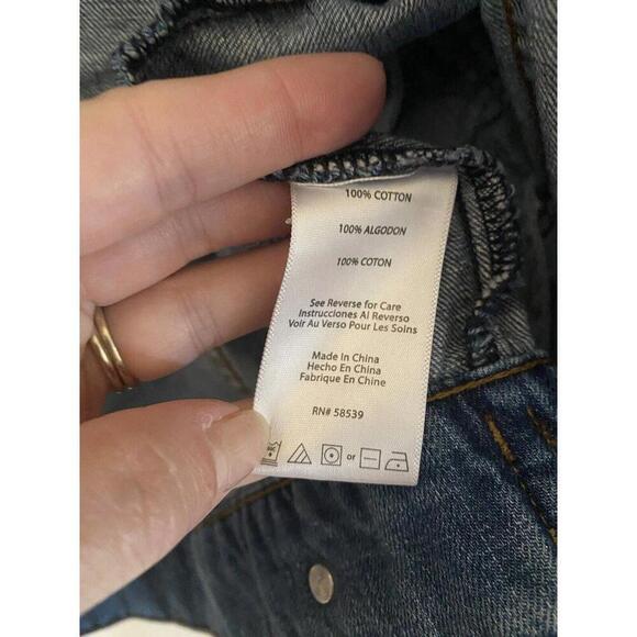 STS BLUE Destressed Denim Jacket Sz.XS - Picture 6 of 6